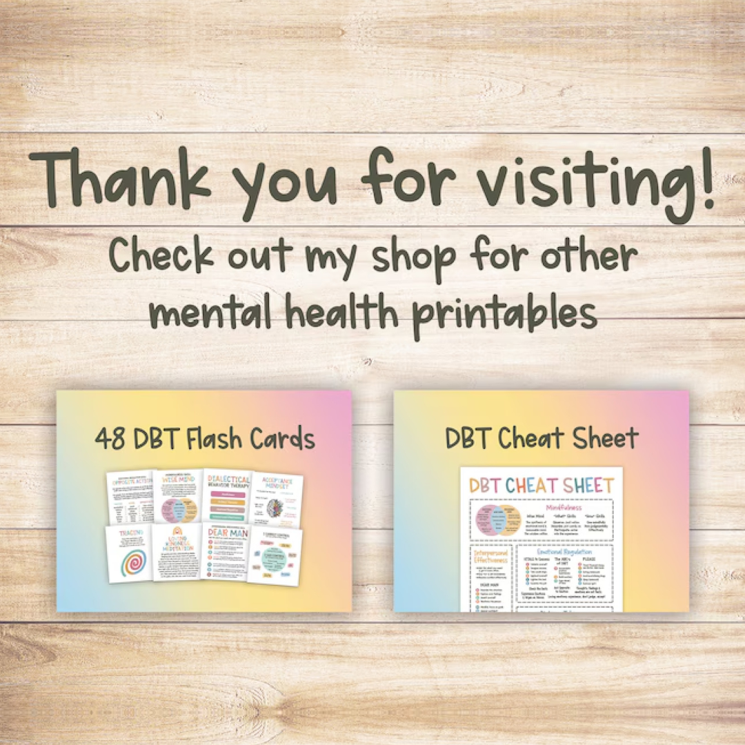 Thought Challenging Worksheets