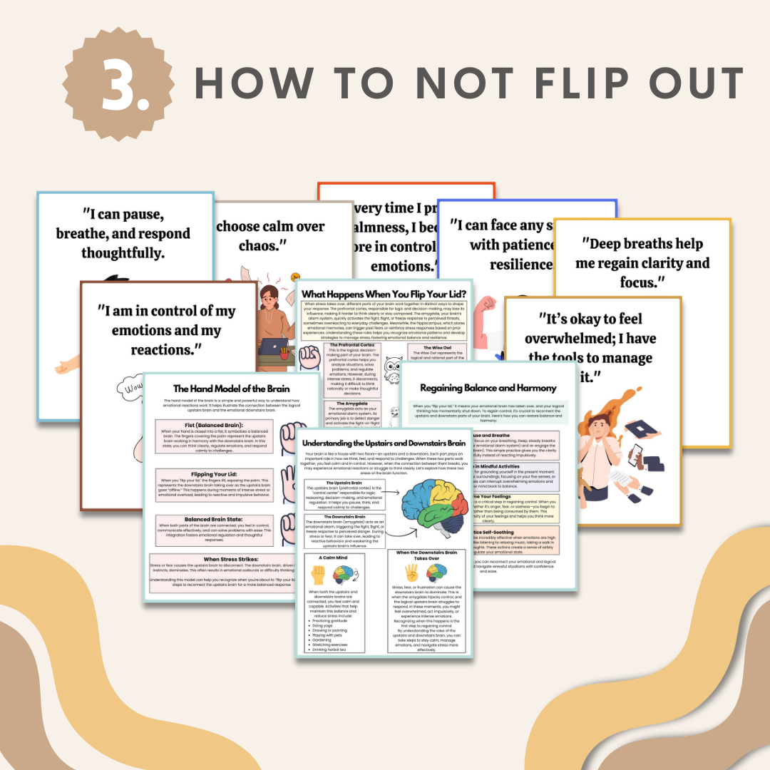 ADHD Executive Functioning Bundle, 280+ ADHD Worksheets, Executive Functioning & Coping Skills