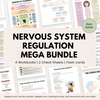 Nervous System Regulation Mega Bundle, Emotional Resilience, Polyvagal Theory, Therapeutic