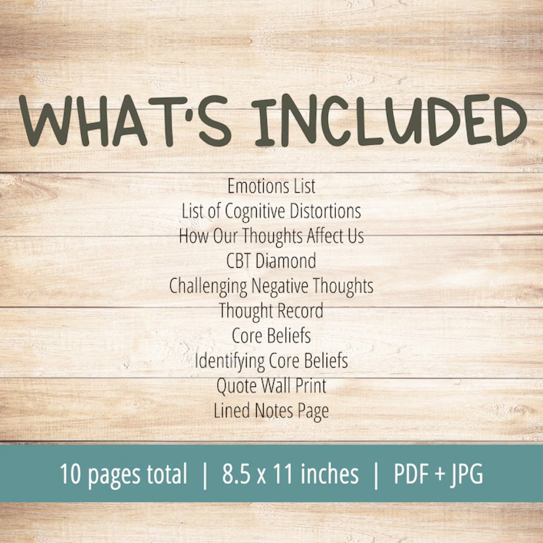 Thought Challenging Worksheets